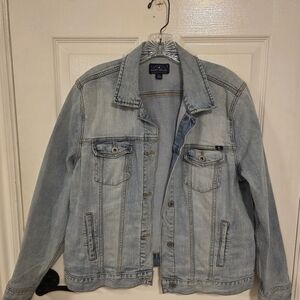 LUCKY BRAND Light Blue Denim Jacket